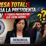 Sorpresa total: renuncia la presidenta del BCV y todos preguntan qué viene ahora
